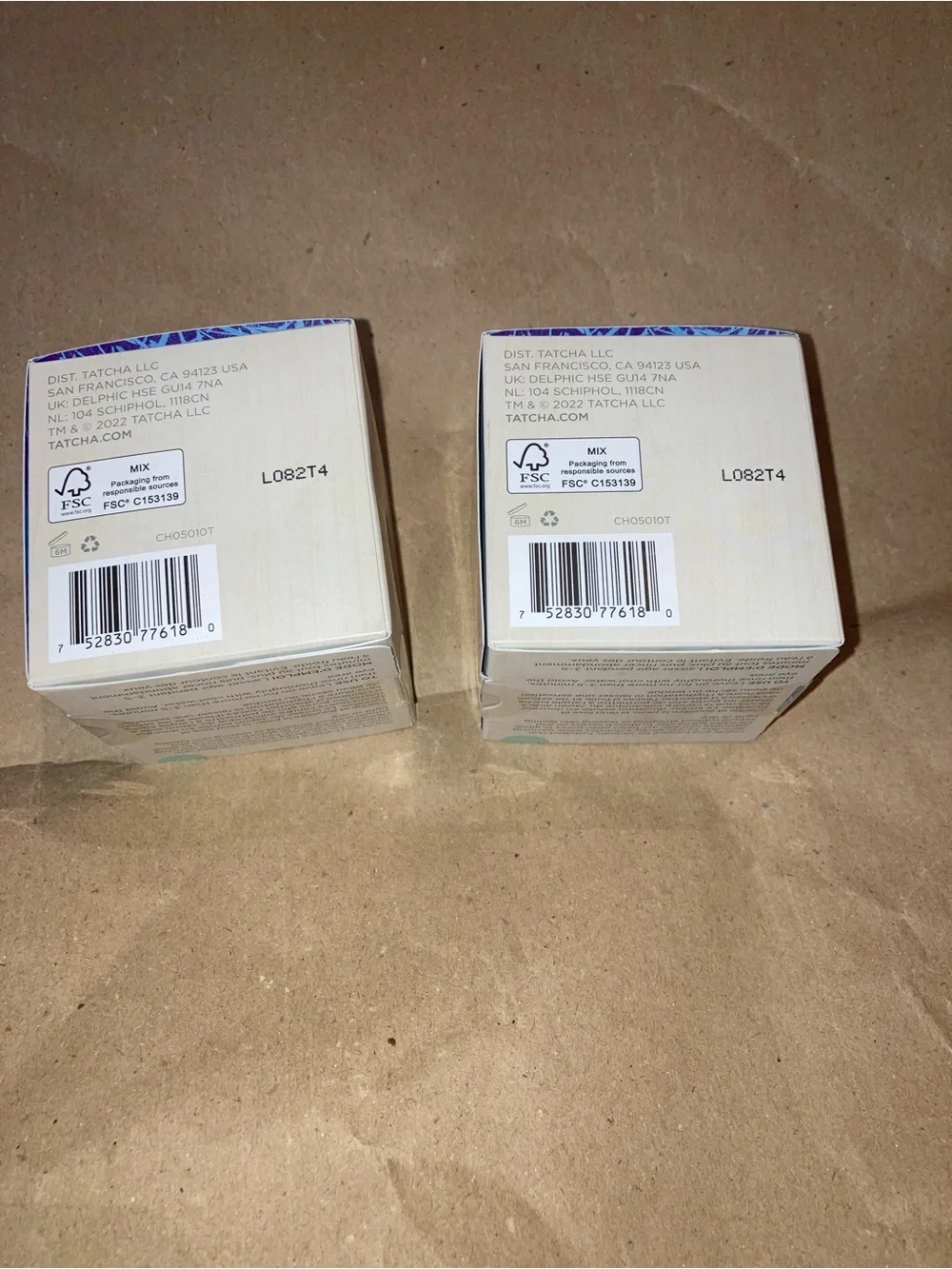 2 x tatcha the clarifying mask 50ml